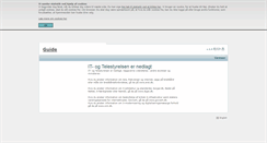 Desktop Screenshot of borger.itst.dk